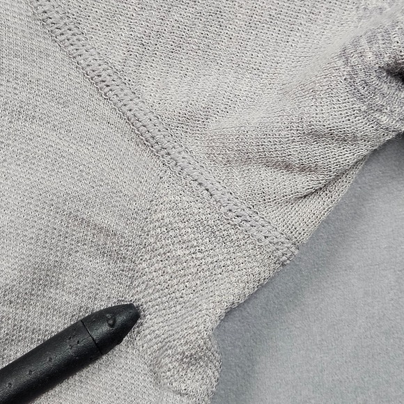 Smartwool Intraknit 250 Sweatshirt Womens Large Gray 1/4 Zip Merino Baselayer - Picture 7 of 16